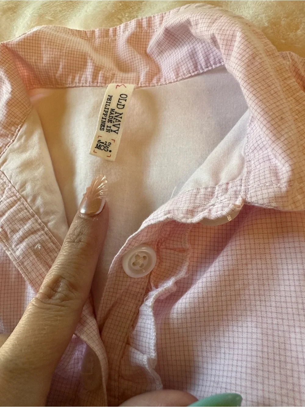 Pink Old Navy Girls' Shirt Dress and Blue Romper Set